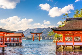 Miyajima Schrein in Hiroshima