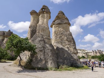 Pasabag Tal / Taubental eins der beeindruckensten Täler  Kappadokiens