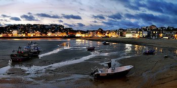 Hafen von St. Ives auf Cornwall