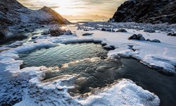 Rundreise in den Norden Europas: Winterlandschaft in Spitzbergen