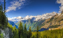 Berg Mount Robson in British Columbia auf einer Rundreise durch Kanada