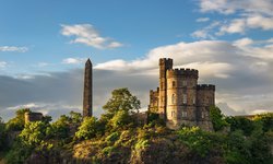Carlton Hill Burg im schottischen Edinburgh