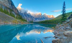 Kanada Reise in den Banff Nationalpark mit bezaubernden Morraine Lake